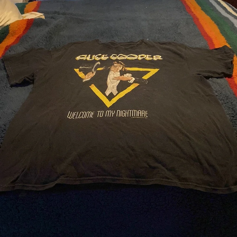 Alice Cooper Welcome to my Nightmare t shirt - Picture 2 of 9